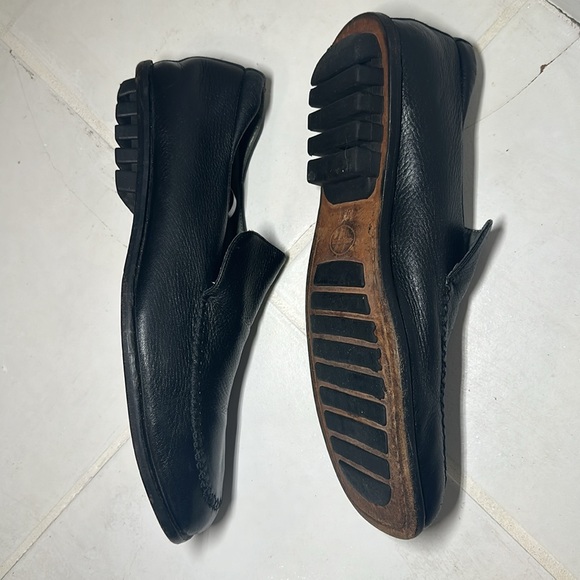 BRUNO MAGLI Men’s Leather Slip-on Black Size 10.5 - Picture 5 of 10